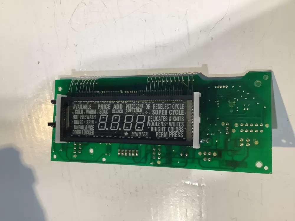 Maytag  E211075  2206994  1181281 Washer Control Board Display