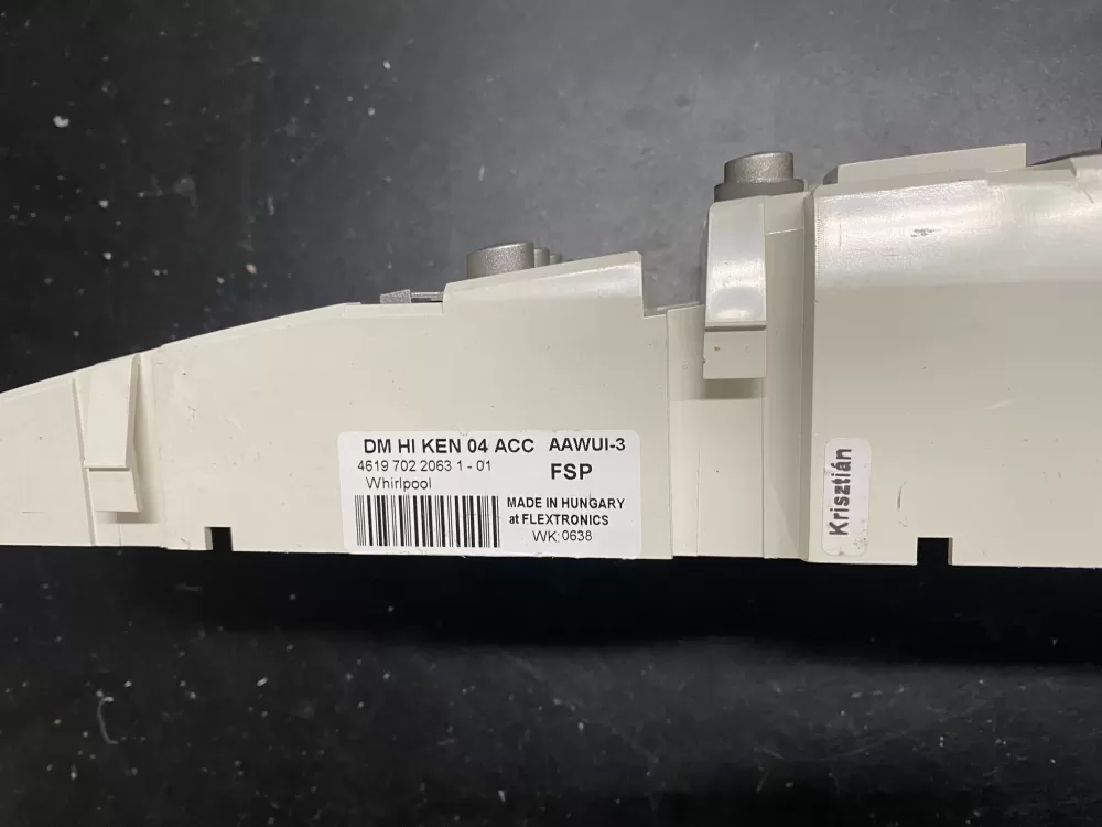 Whirlpool 4619 702 2063 1 01 