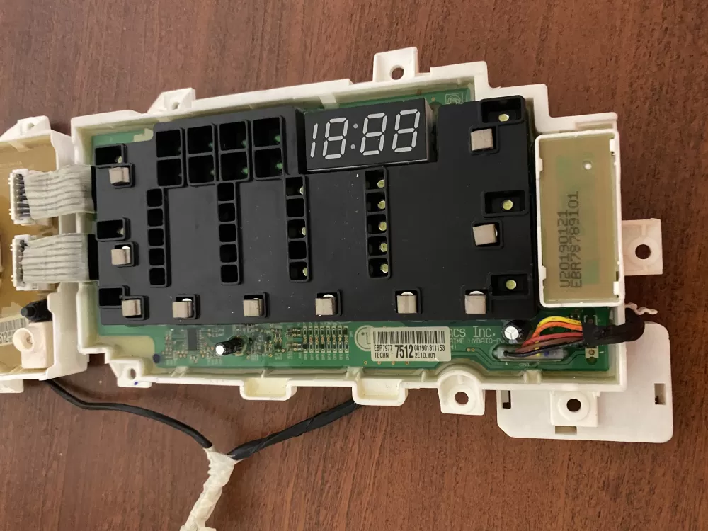 LG EBR79777512 AP6235918 Dryer UI Control Board AZ27612 | BK246