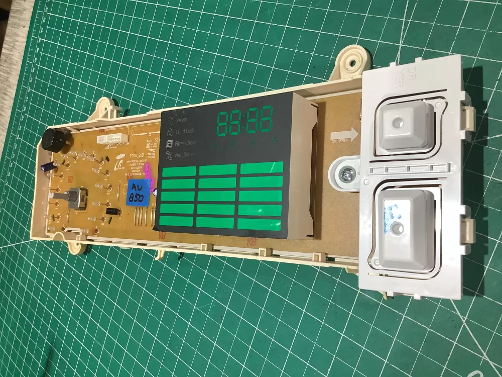 Samsung DC92-01309A DC94-03494A Dryer UI Control Board AZ185719 | AV850