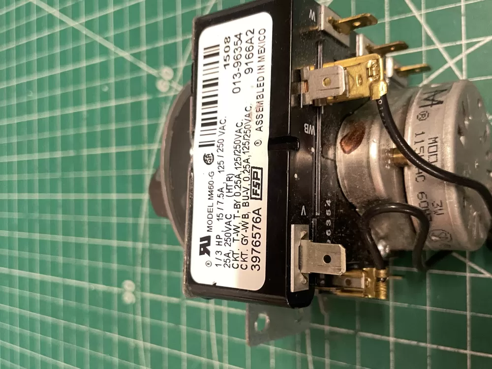 Kenmore 3406702A WP3976576 3406015 3406702 3976576 Dryer Timer AZ211782 | Wm841