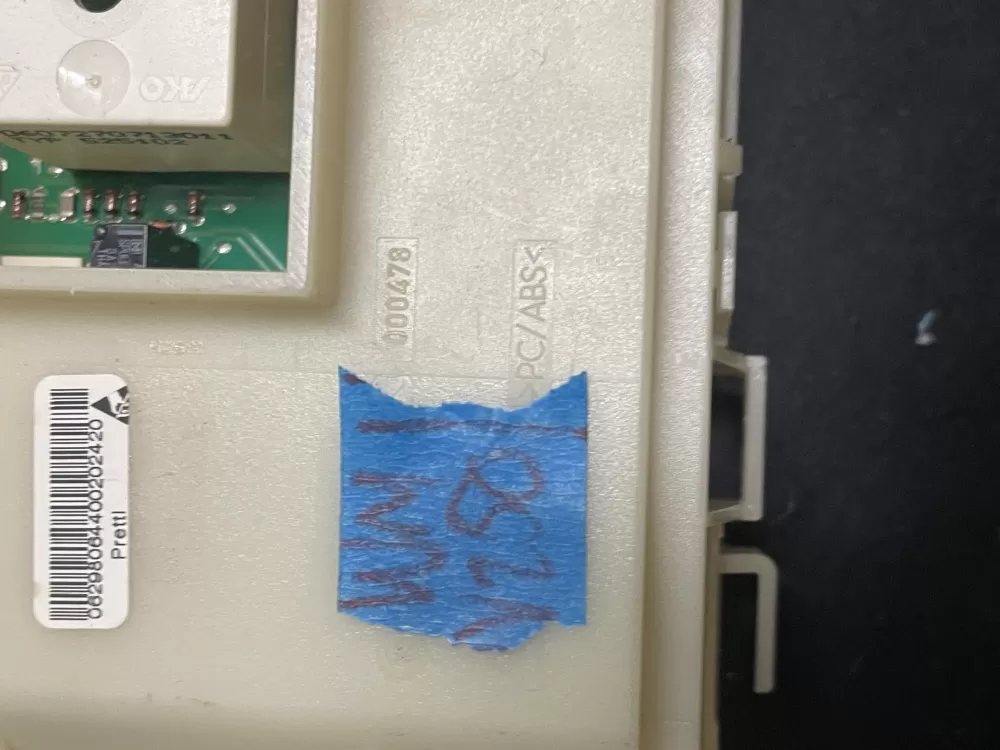 Bosch Washer Interface Control Board 436437 00436437 AZ20992 | WMV250