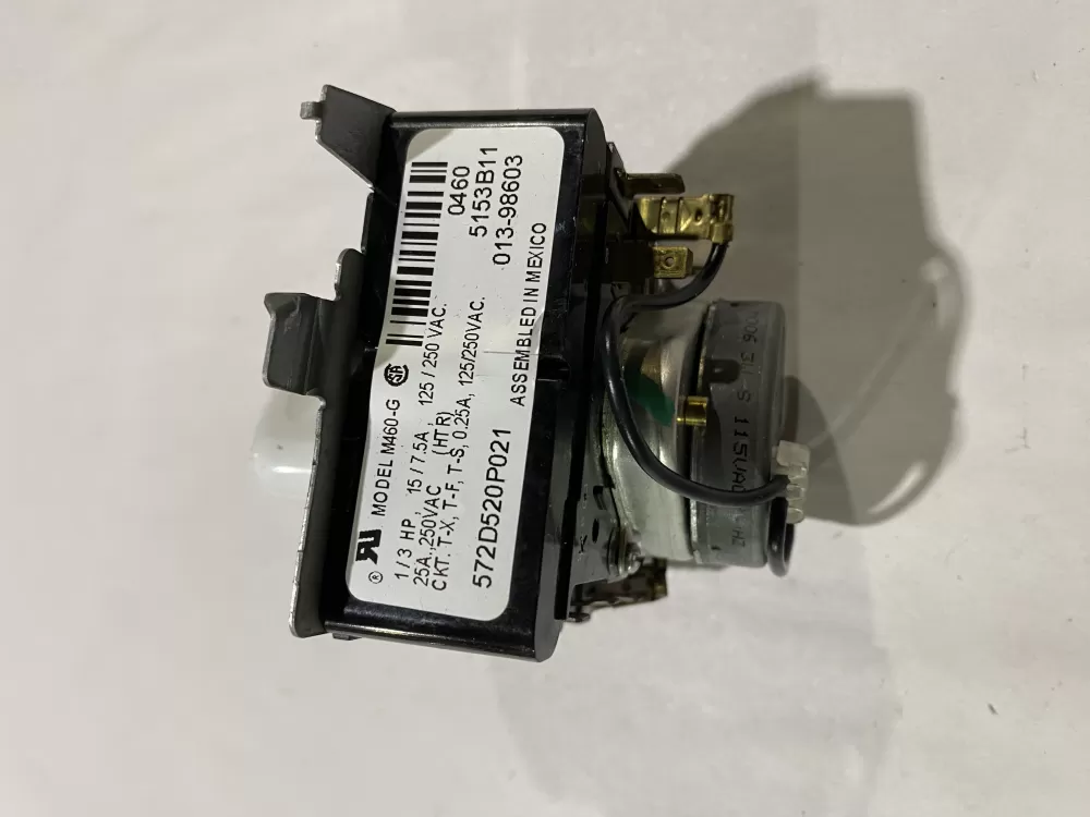 GE 572D520P021 WE4M271 Dryer Timer AZ161951 | BK262