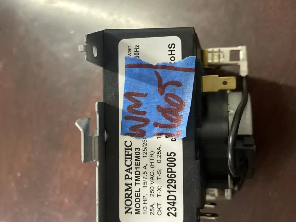 Hotpoint General Electric WE4M364 WE4M533 PS8690648 Dryer Timer AZ44608 | Wm1665