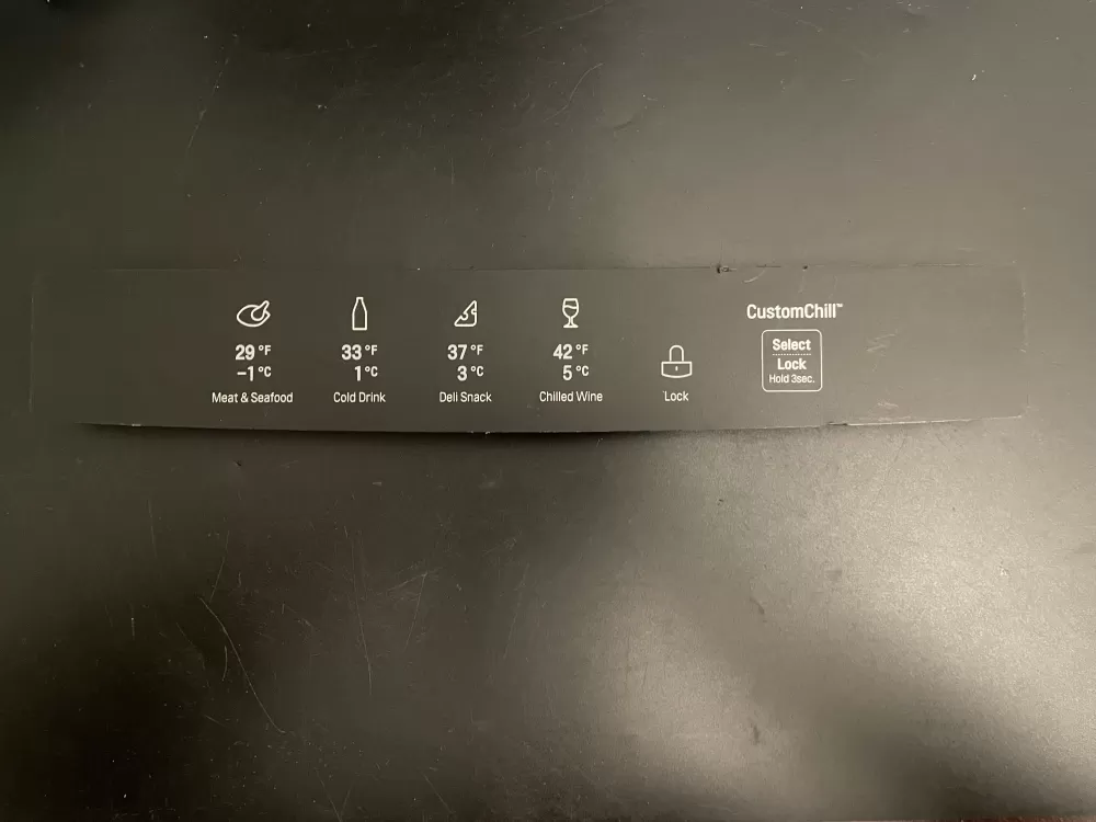 LG REFRIGERATOR CONTROL/DISPLAY BOARD PART # EBR78598402 AZ92664 | KM747