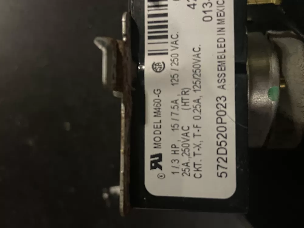 GE 572D520P023 WE4M284 Dryer Timer AZ24937 | WM265