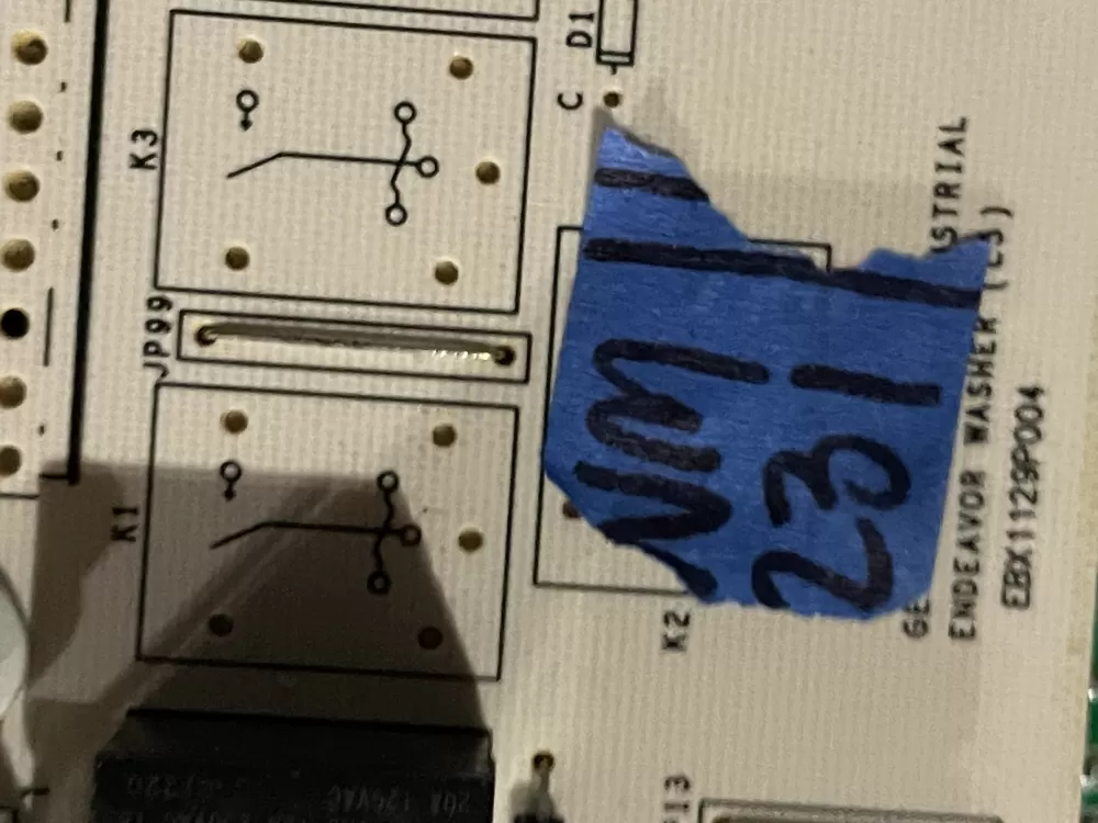 GE WH12X10614 175D5261G039 EBX1129P004 Washer Control Board AZ31276 | Wm231