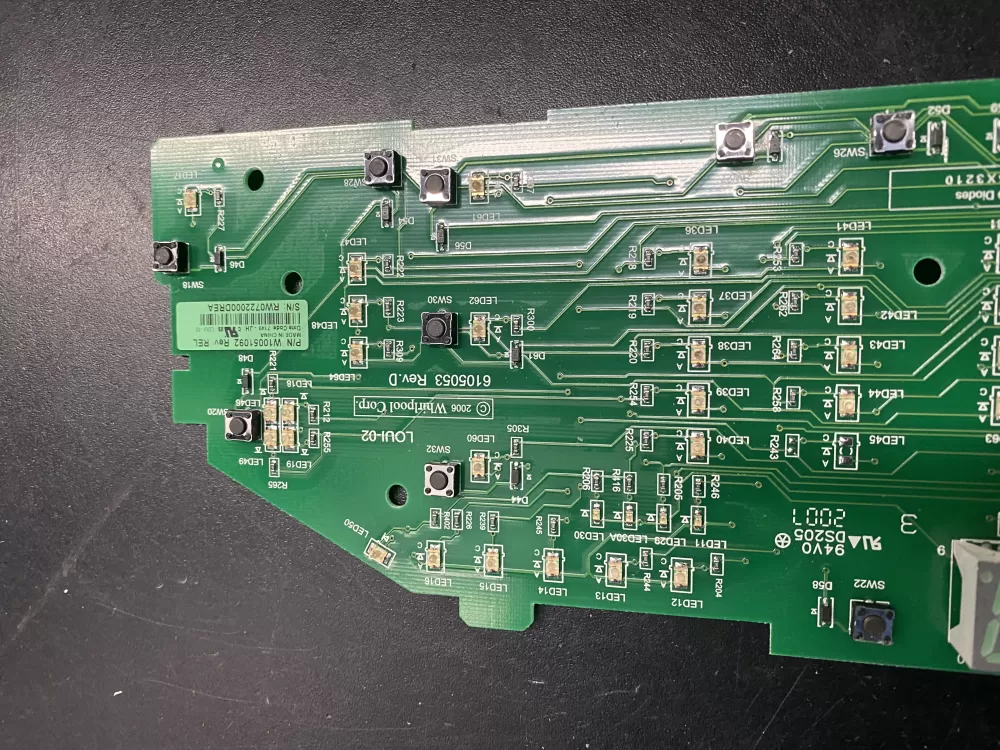 Whirlpool Maytag AP6014796 W10051092 Washer Control Board AZ9475 | BK897