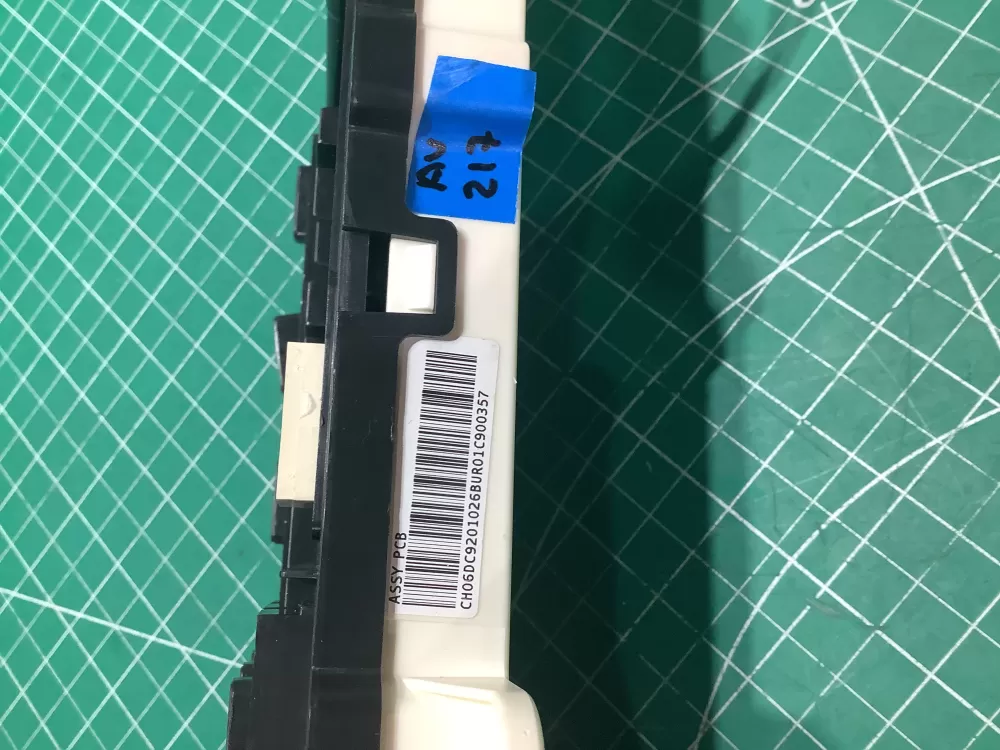Samsung DC92 01026B DC9201026B Dryer Control Board AZ186071 | AV217