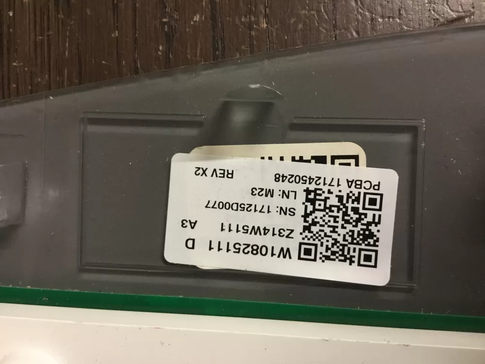 Whirlpool W10825111 W10911023 Washer Control Board Panel AZ10253 | NRV309