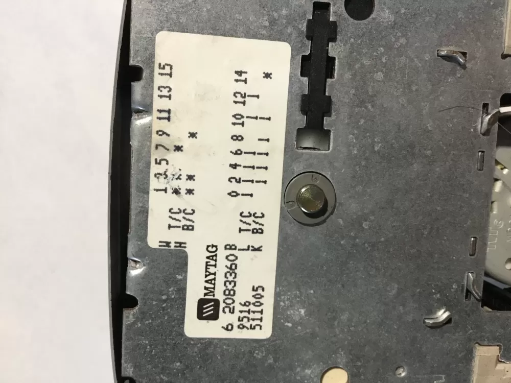 FRIGIDAIRE DRYER TIMER 62083360 AZ149878 | BGV770