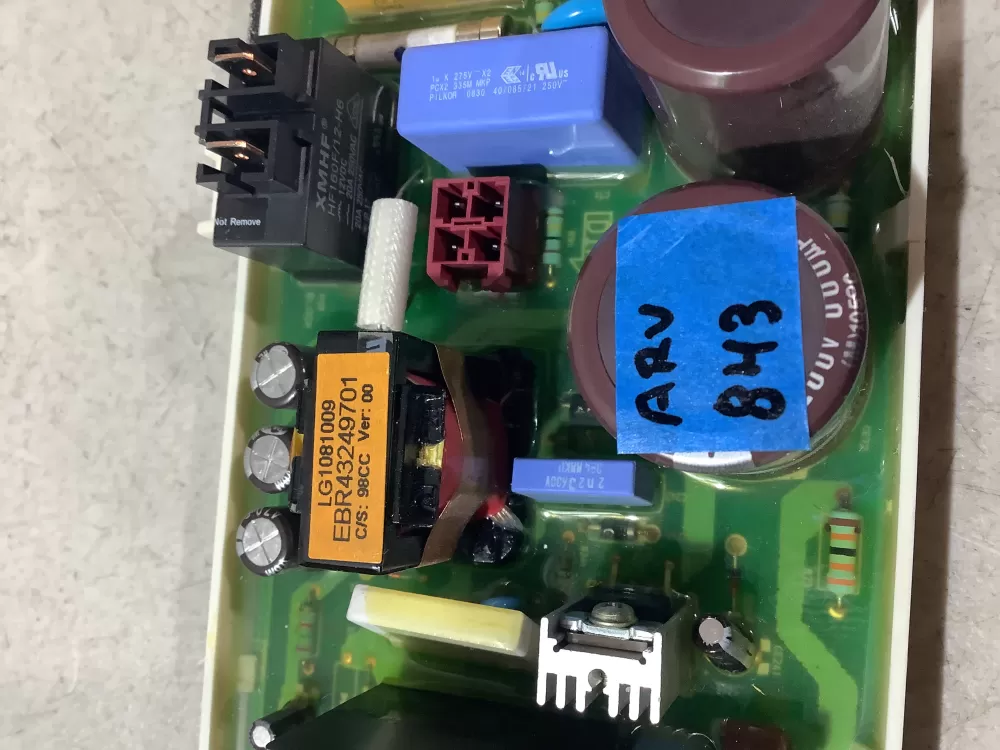 LG EAX43182401 EBR43249701 Washer Control Board AZ200105 | ARV843
