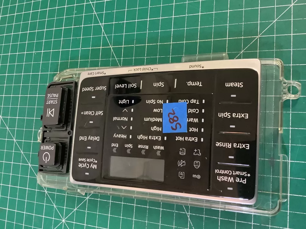 Samsung DC92-01607J DC94-06643A Dryer UI Control Board AZ195941 | NR582