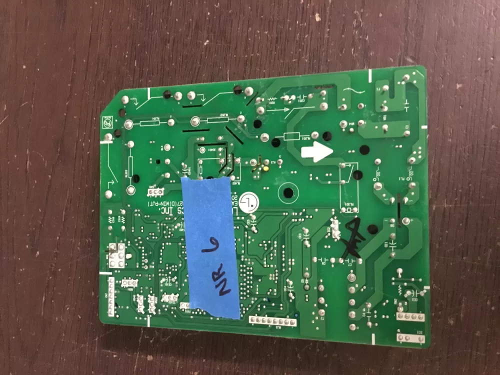 LG EBR85130515 Dryer Control Board AZ15650 | NR6