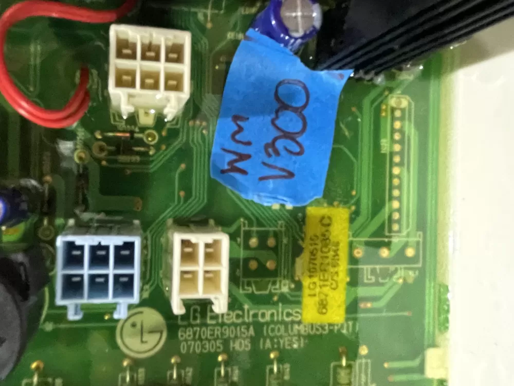 LG 6871RC2123 Washer Control Board AZ181005 | Wmv300