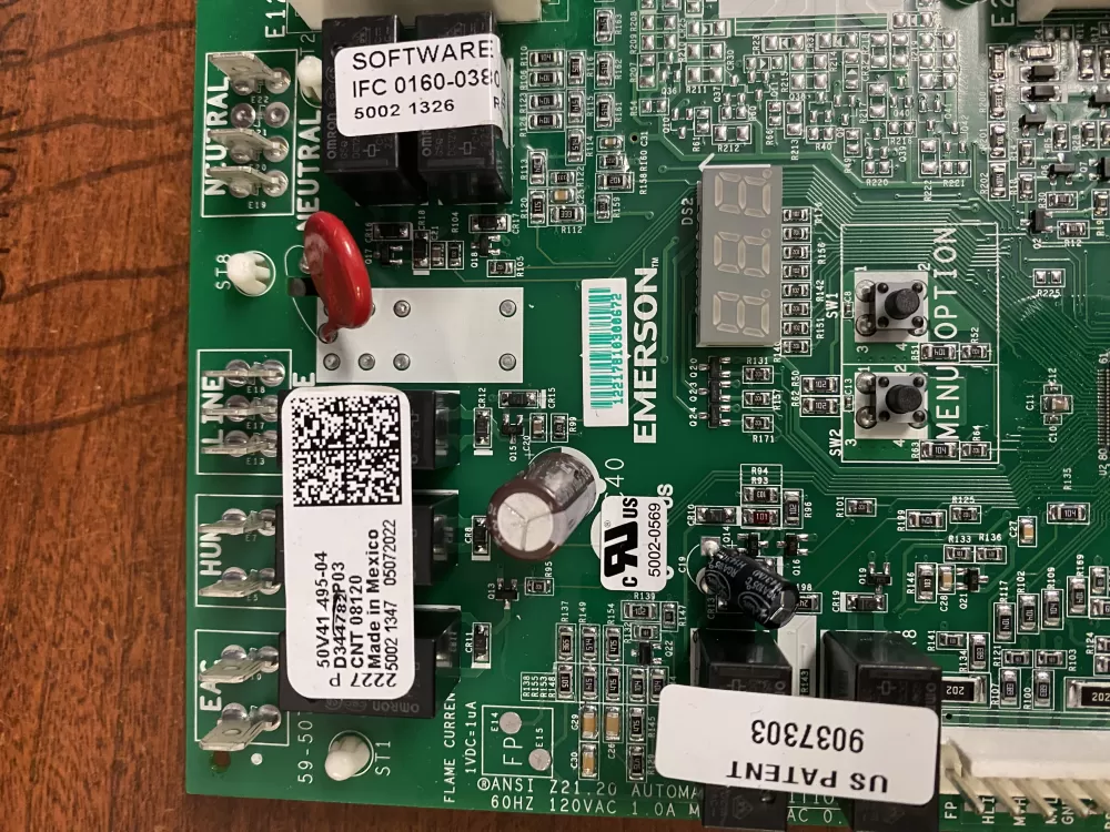 Emerson Trane D344782P03  Circuit Control Board AZ98503 | BK1408