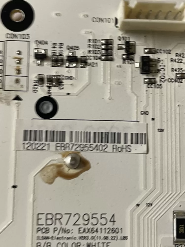 LG EBR72955402 AP5597236 Display Power Control Board AZ41167 | Wm1712