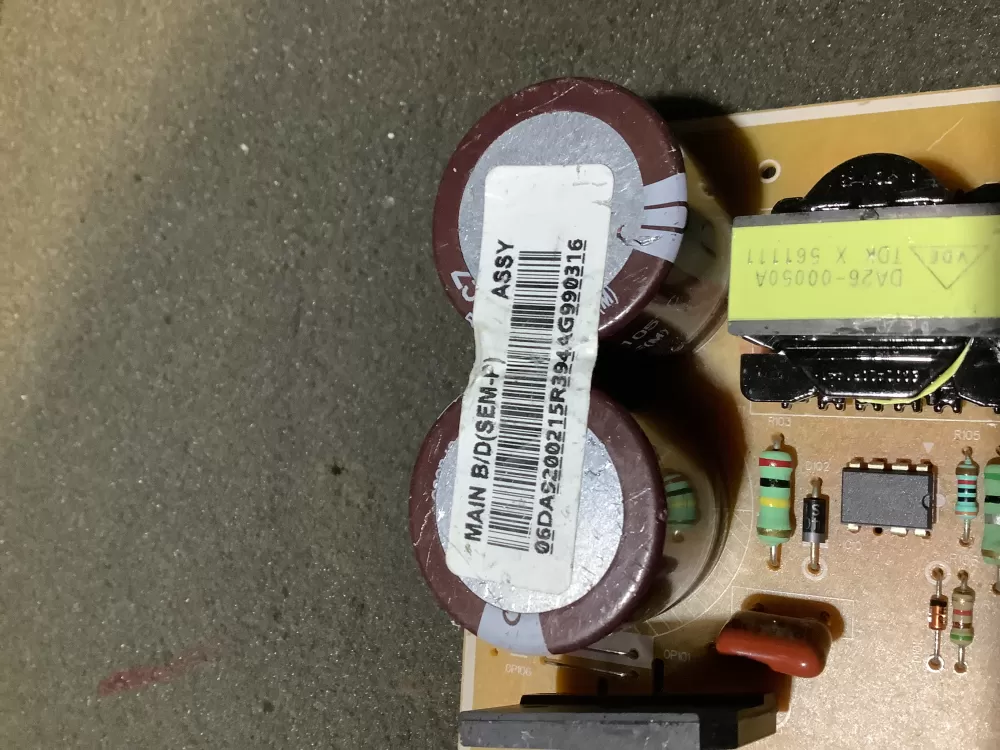 Samsung DA92 00215R Refrigerator Control Board Inverter AZ124652 | NR2260