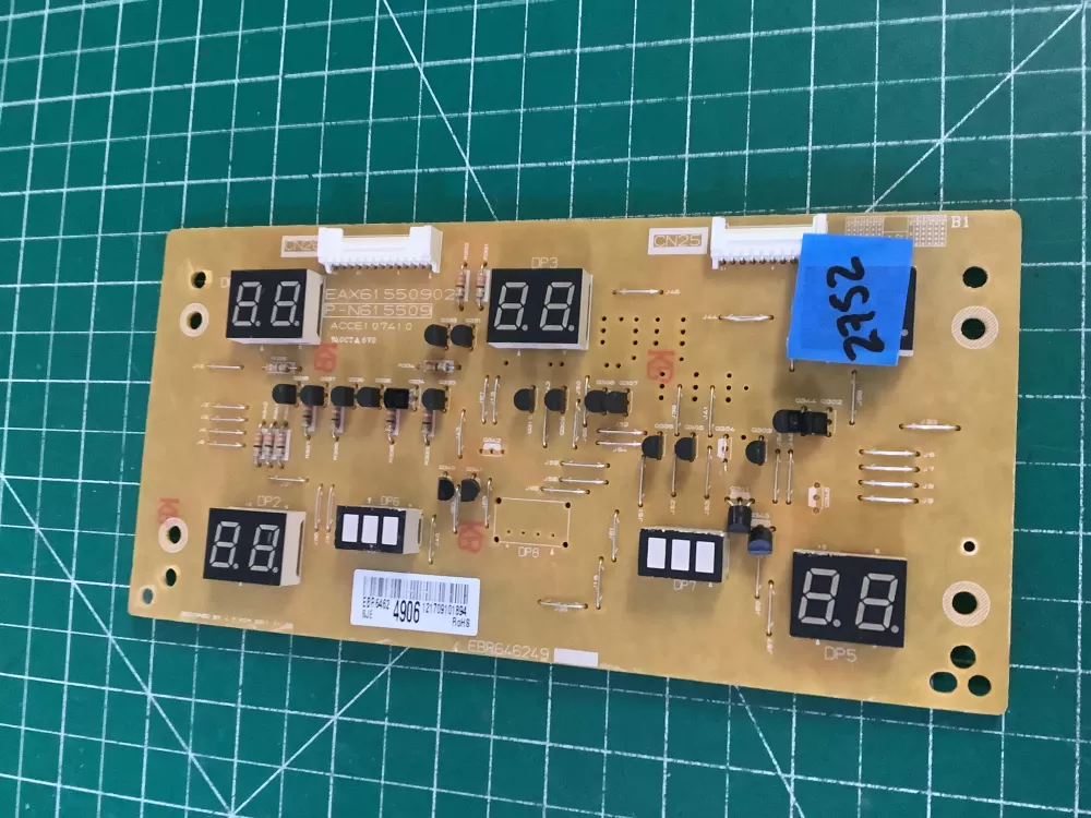 LG EBR64624906 Range Control Board AZ196979 | NR2752