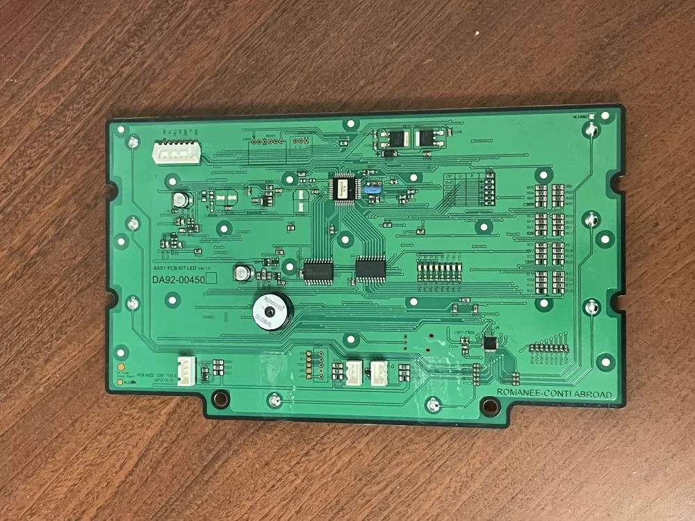 Samsung DA92-00450 Refrigerator Control Board