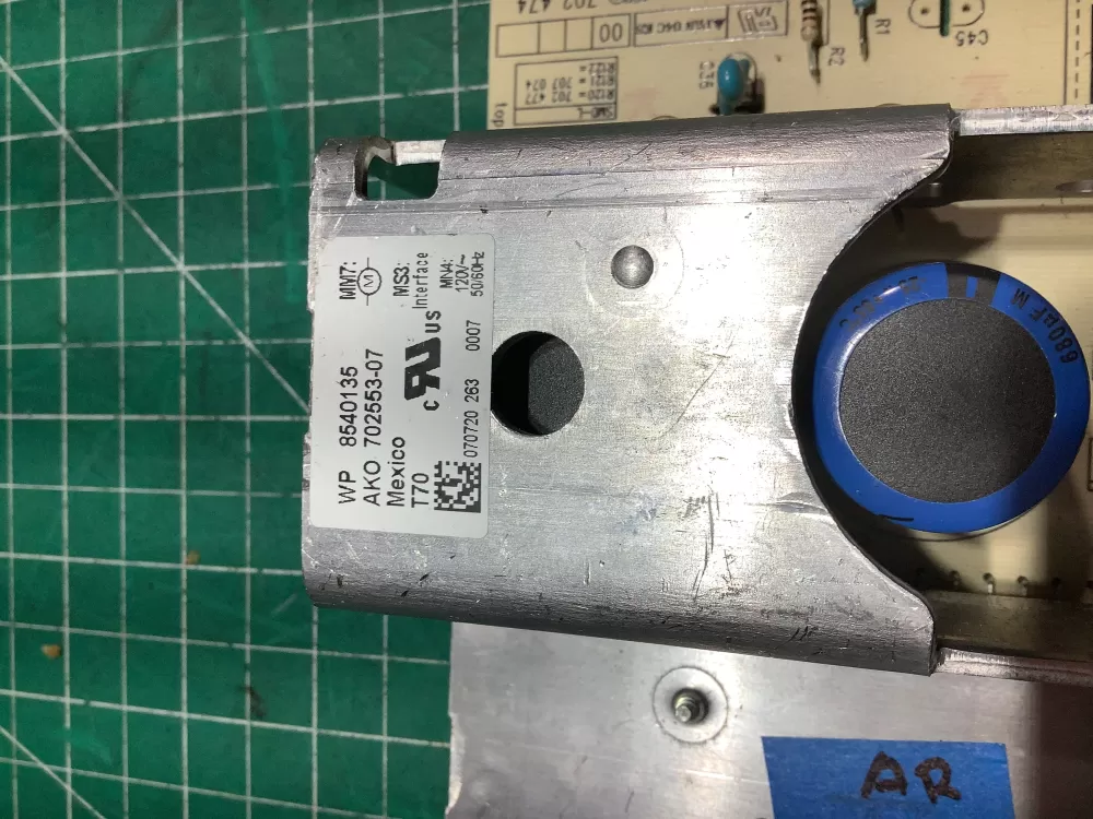 Whirlpool 702553-07 Washer Control Board Motor Mcu