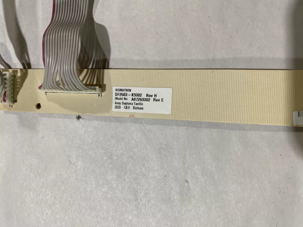 Frigidaire A07269302 SF2603 K9302 Dishwasher Control Board AZ150868 | BK2497