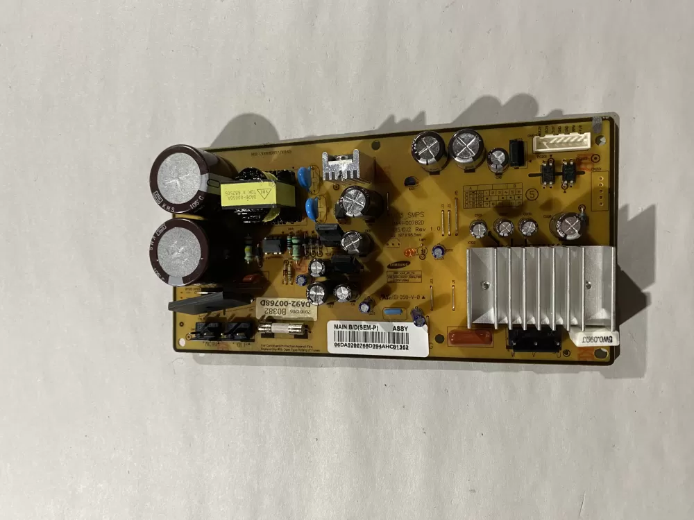 Samsung DA92-00768D Refrigerator Control Board Inverter
