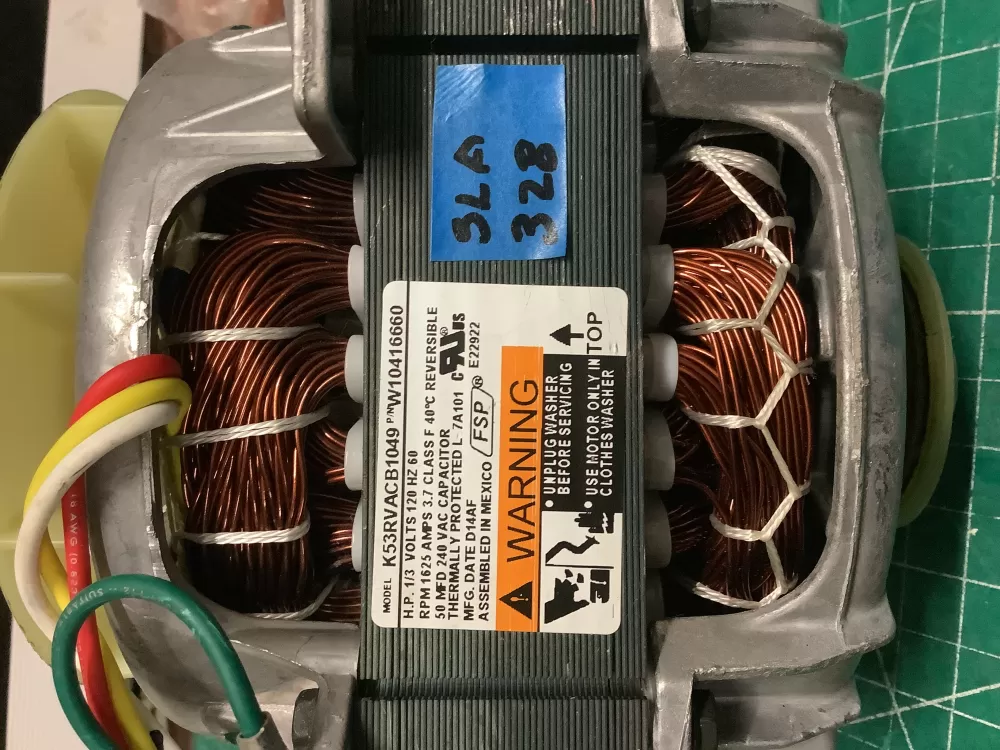 Amana Maytag W10416660 Washer Kitchen Aid Motor AZ211929 | SLA328