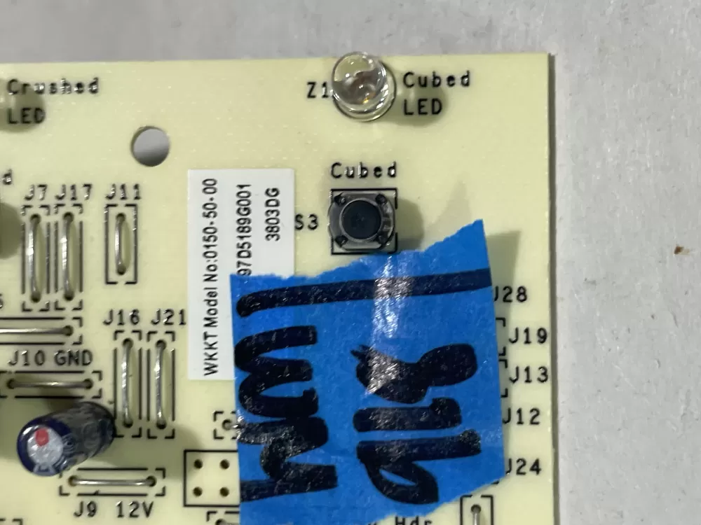 GE 197D5189G001 Refrigerator Control Board AZ152313 | Wm918