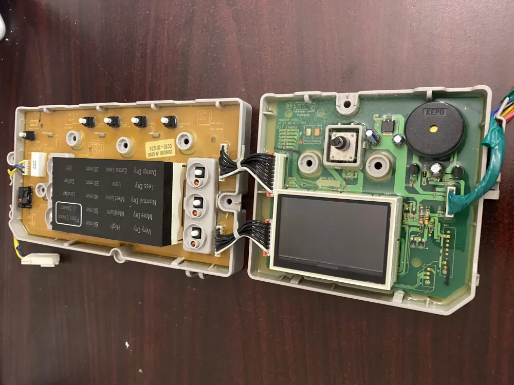 Samsung DC92-00127A Dryer Control Board