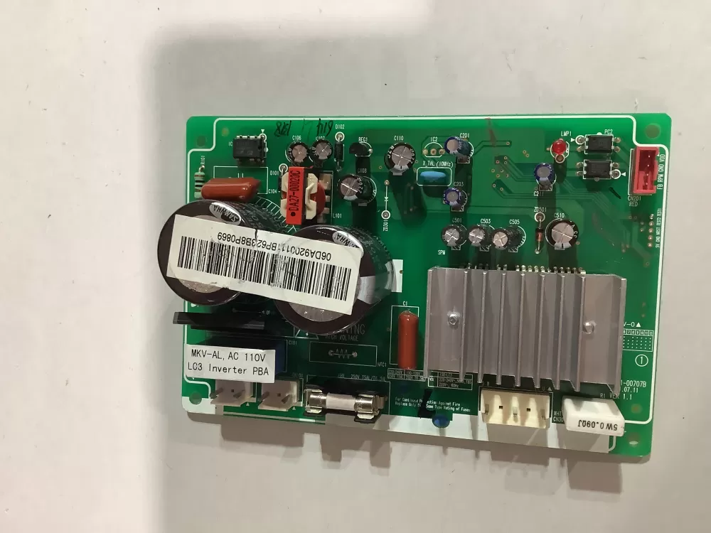 Samsung 06DA9200111B Refrigerator Control Board AZ183632 | ZC2706