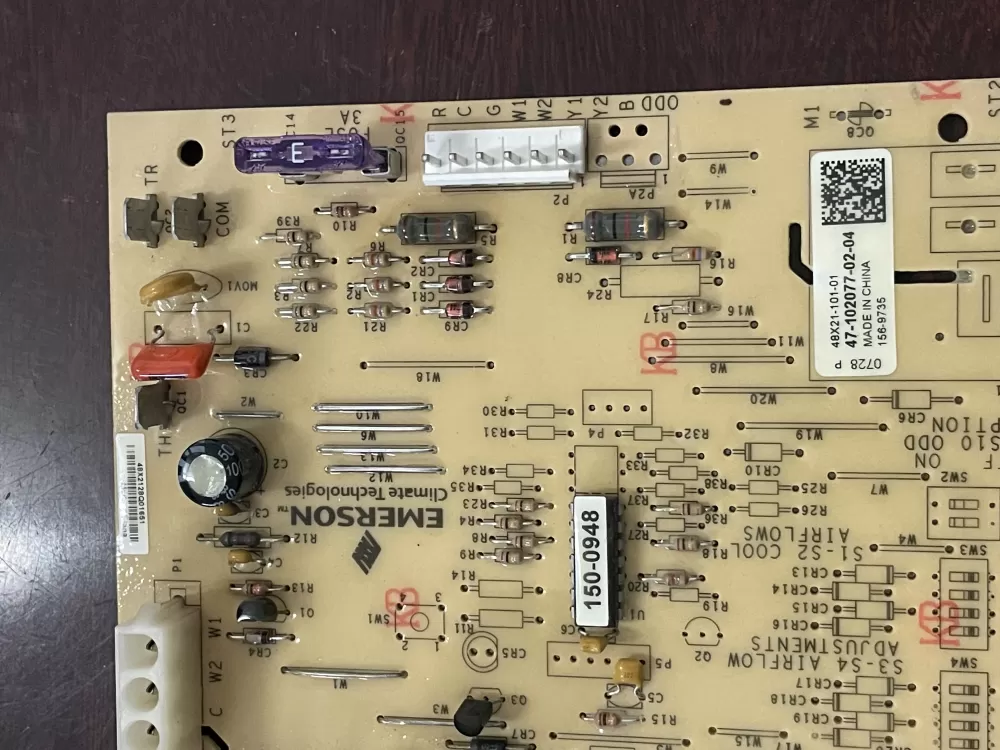 Rheem Air Handler Control Board 47-102077-02-04 156-9735 AZ32756 | KM52