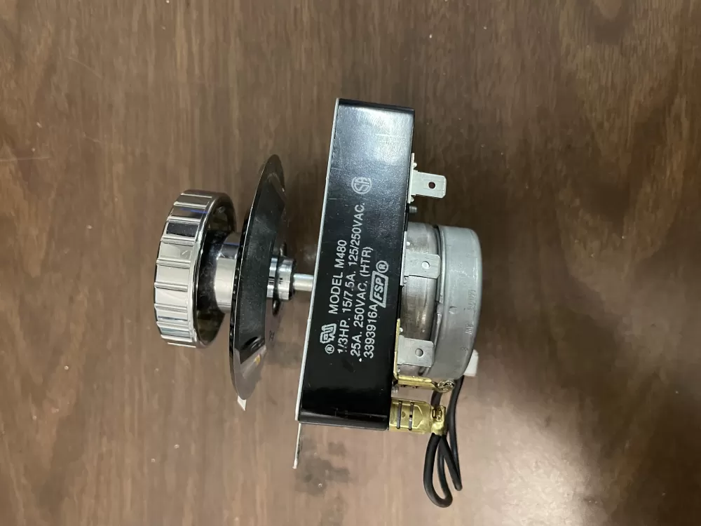3393916 Whirlpool Dryer Timer 60 Hz.