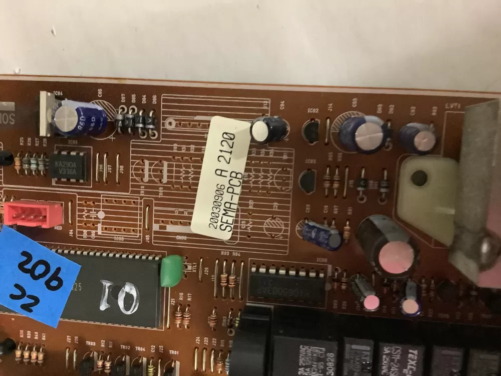 Samsung Microwave Control Board 20030906 AZ208393 | ZC992