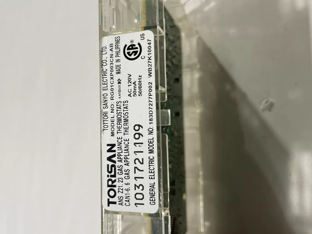 GE 183D7277P002 WB27K10140 Range Control Board AZ165367 | Wm2548