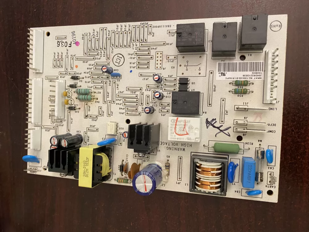 GE EBX1110P002 200D6221G036 WR55X24347 Refrigerator Control Board