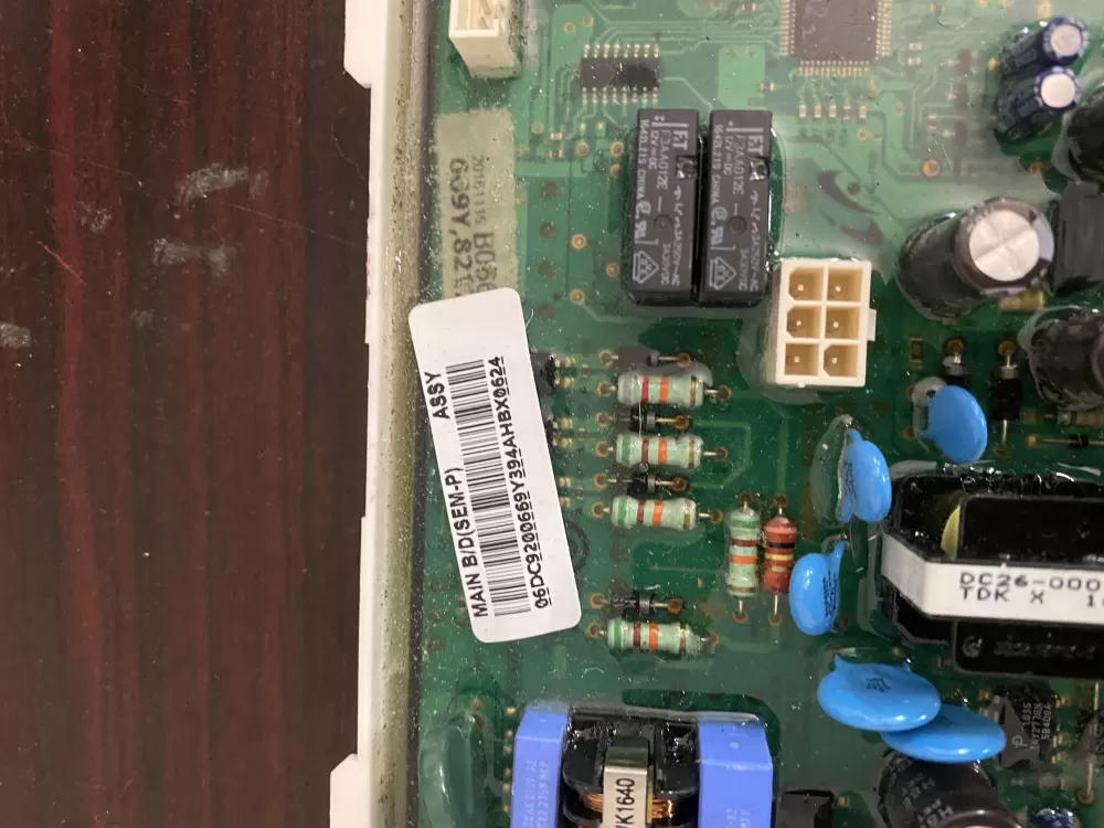 Samsung DC92-01596B DC92-01606B Dryer Control Board AZ36255 | BK449