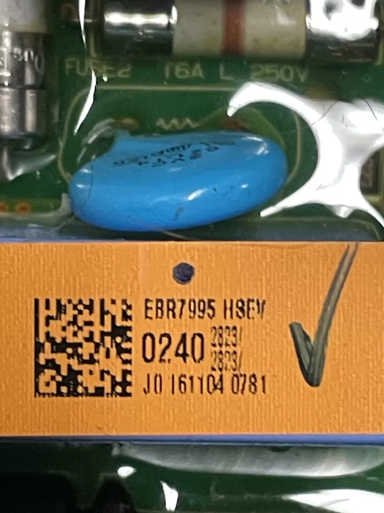 LG Kenmore EBR79950240 Washer Control Board AZ20962 | WMV152