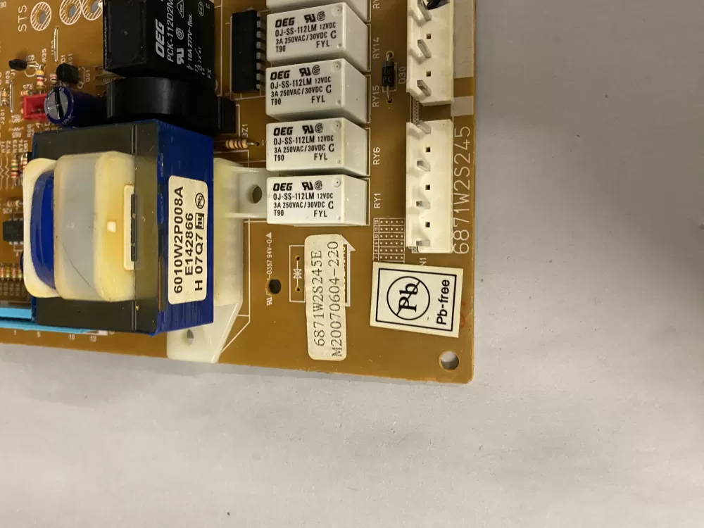 6871W2S245E LG Microwave Control Board AZ218116 | BK1679