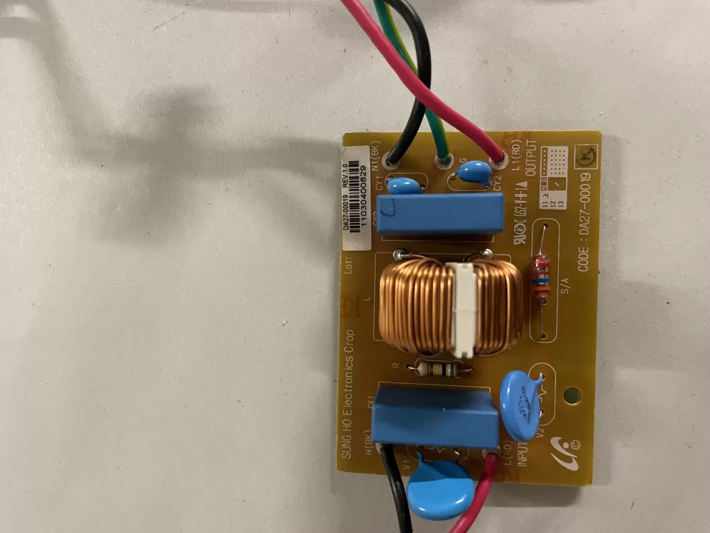 Samsung DA27-00019L Refrigerator Control Board Noise Filter AZ140356 | KM726