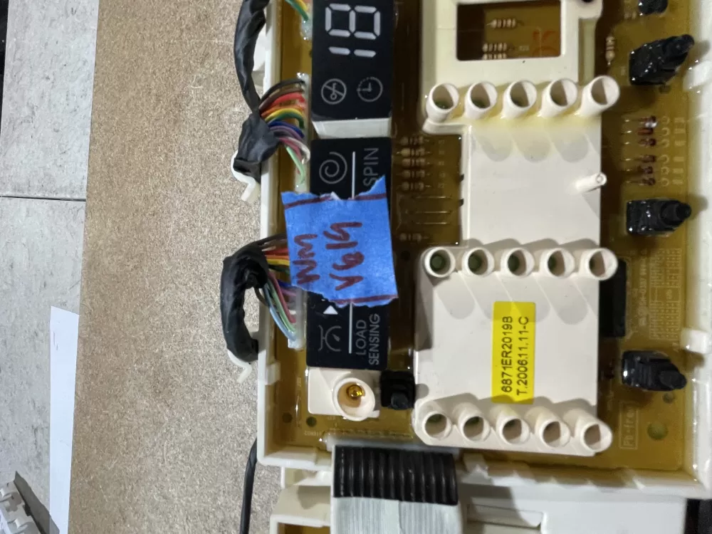 LG 6870EC9230A 6871ER2019B Washer Control Board AZ76051 | Wmv619