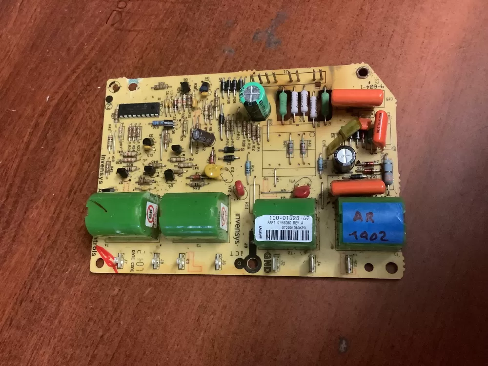 Whirlpool Amana 100 01323 07 9758080 Range Control Board AZ195719 | AR1902