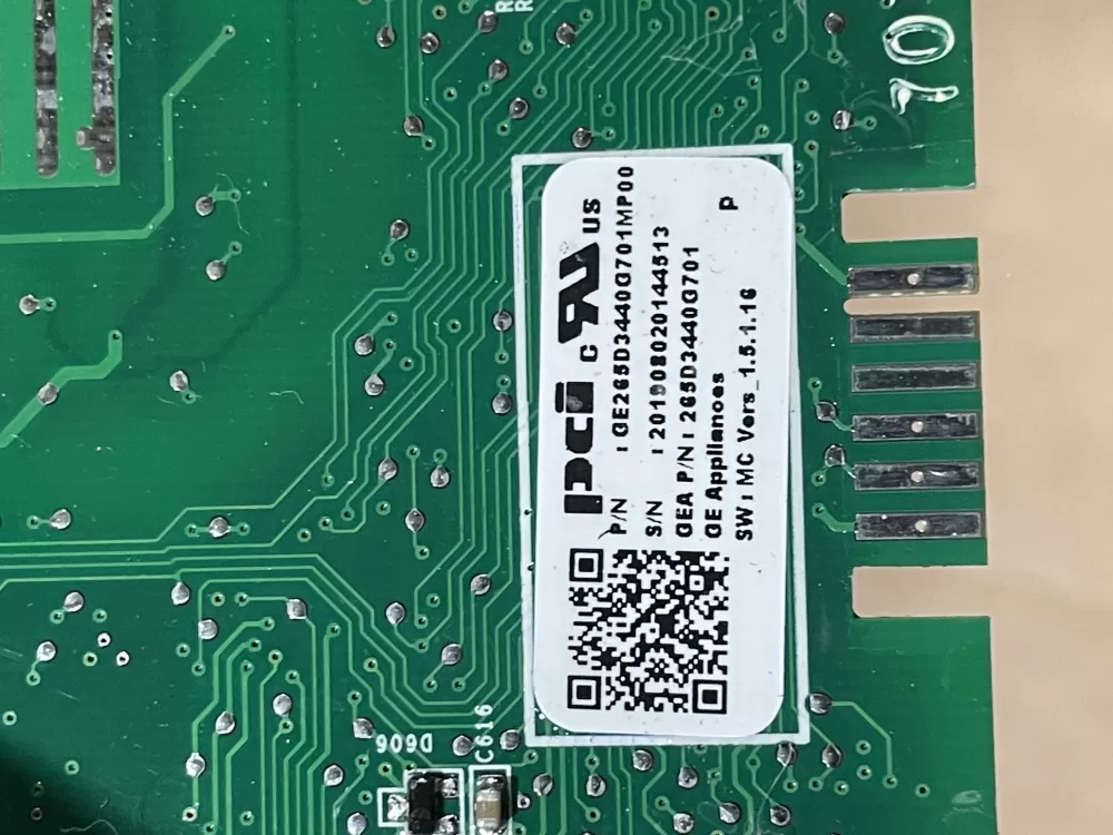 GE 265D3440G701 Dishwasher Control Board AZ89856 | Wm2039
