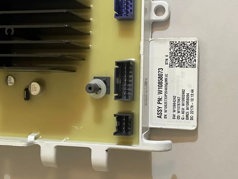 Whirlpool W10916647 W10858073 Washer Control Board AZ108342 | KMV224