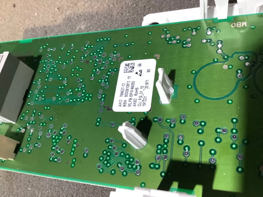 Bosch Dryer Control Panel 11008353 12008492 00635910 AZ125269 | NR2273