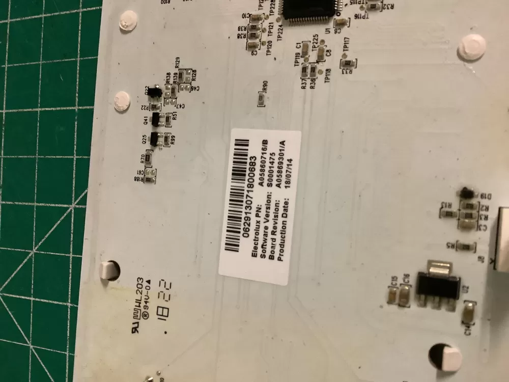 Electrolux A05860716/B A05869301/A Washer Main Control Board AZ176621 | NR2635