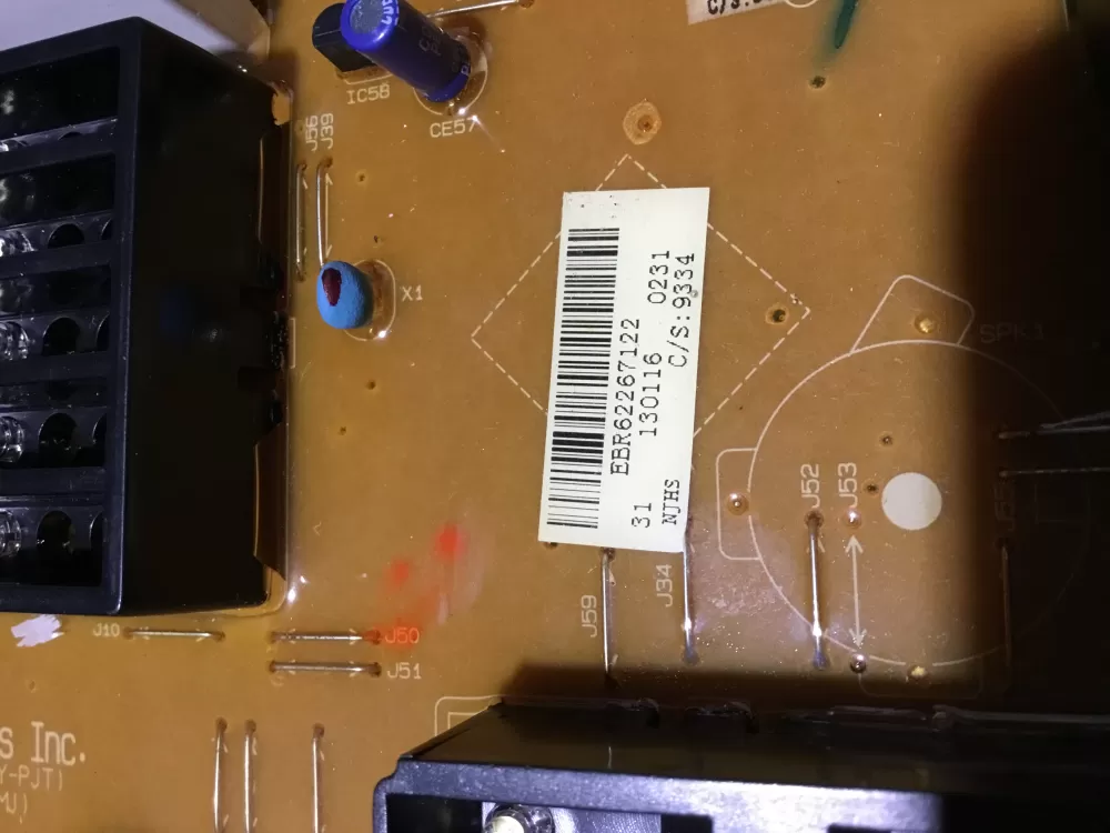 LG EBR62267117 EBR62267122 PS7792454 Washer Control Board AZ77041 | NRV628