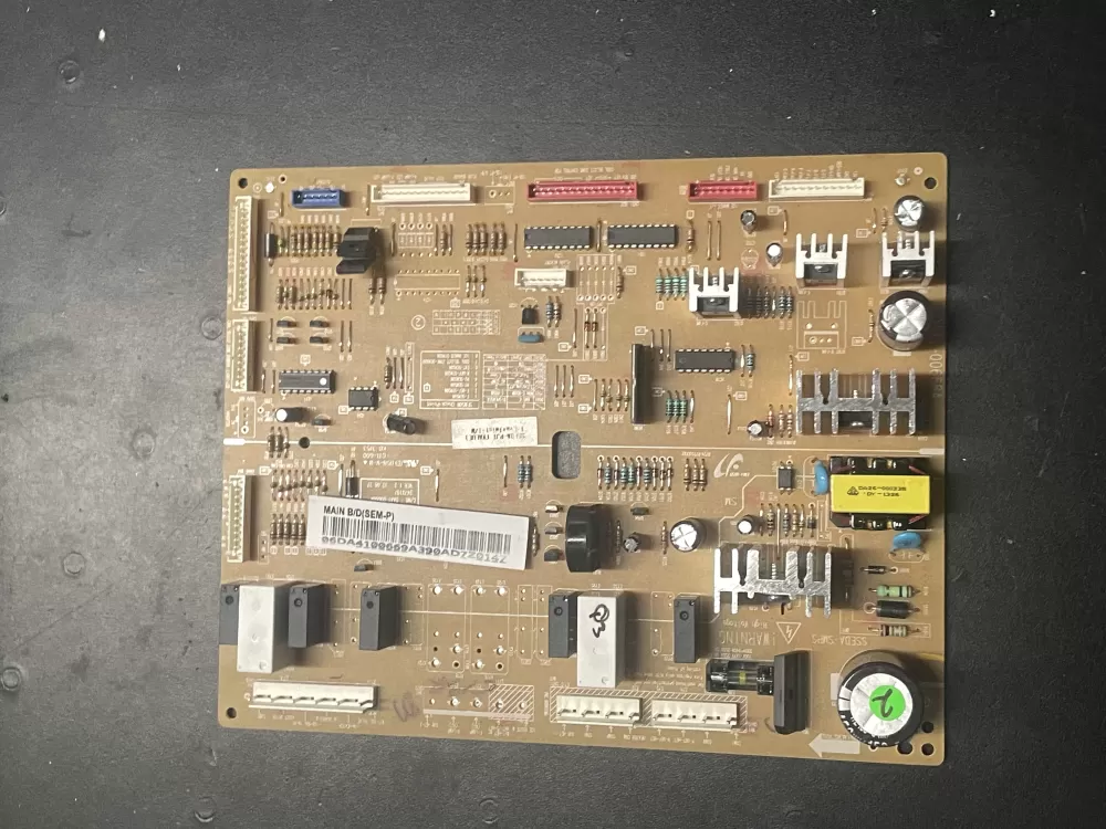 Samsung AP4909012 DA92-00055A Refrigerator Control Board AZ17491 | WMV82