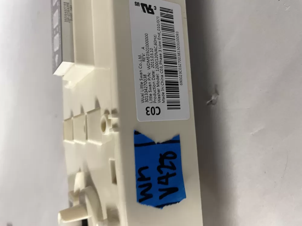 GE WDME0501000000 301334270038 Washer Control Board AZ227466 | Wmv428