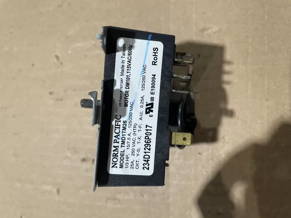 Kenmore General Electric WE4M521 WE04X22654 PS11721520 234D1296P017 Dryer Timer